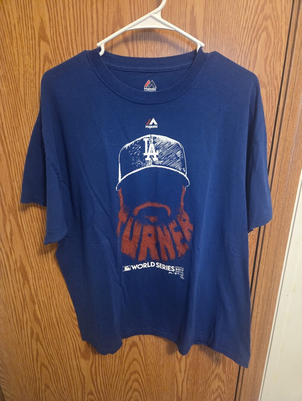 Majestic Los Angeles Dodgers Justin Turner Shirt Sz XL Men's MLB